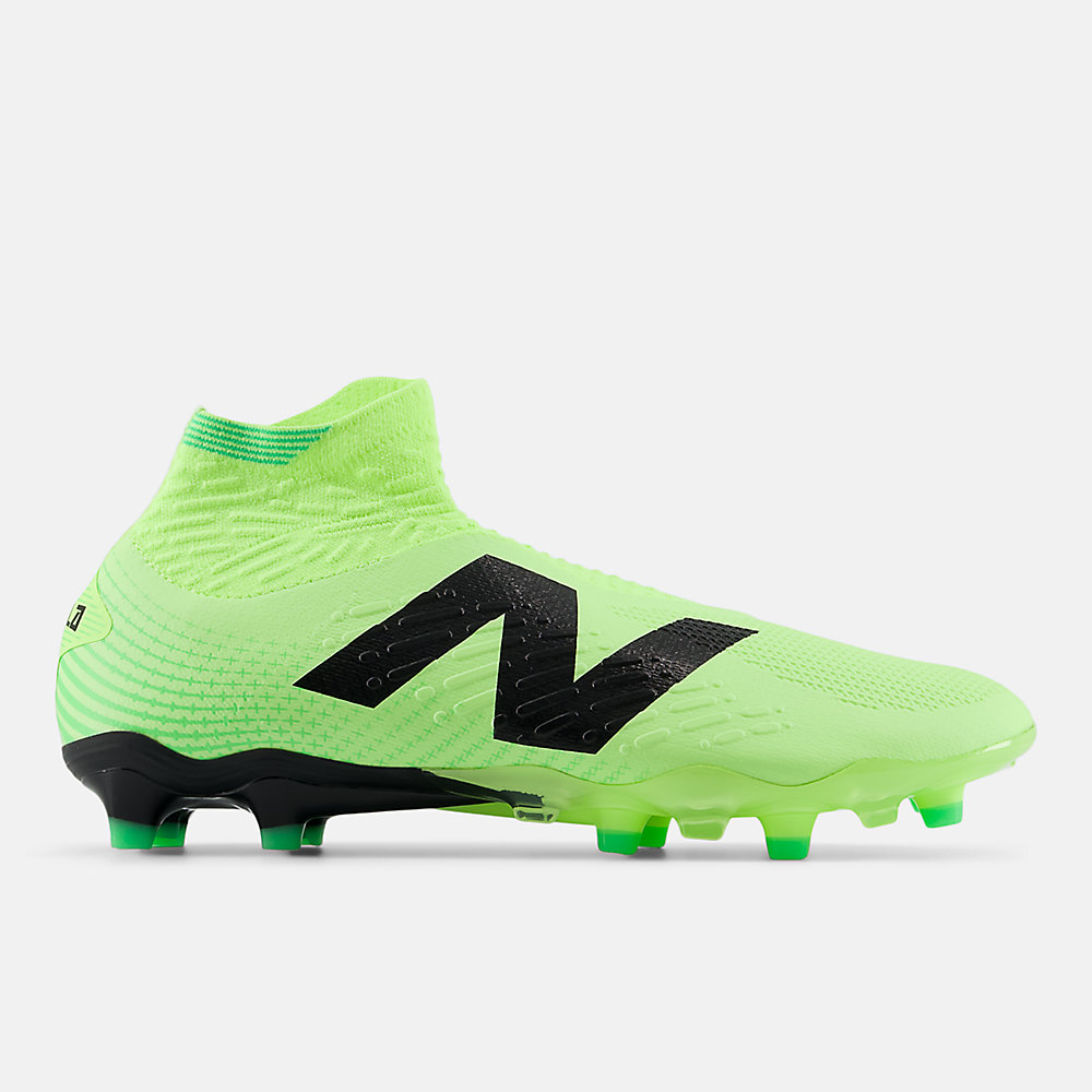 New Balance TEKELA PRO FG V4+ Shoes Bleached Lime Glo with Lime Leaf and Black